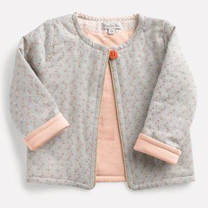 Grey and Gold Cardigan